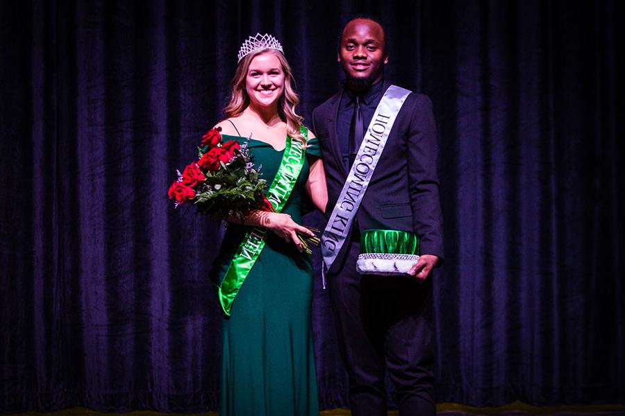 Johnson named Homecoming king; Felz is queen